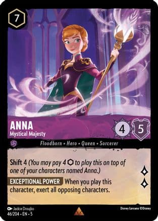 Anna - Mystical Majesty (46/204) [Shimmering Skies] Cold Foil
