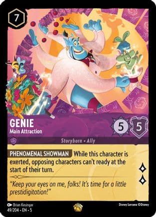 Genie - Main Attraction (49/204) [Shimmering Skies] Cold Foil