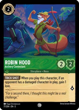 Robin Hood - Archery Contestant (77/204) [Shimmering Skies] Cold Foil