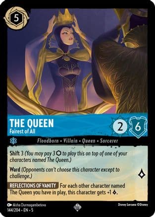 The Queen - Fairest of All (144/204) [Shimmering Skies] Cold Foil