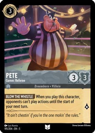 Pete - Games Referee (195/204) [Shimmering Skies] Cold Foil