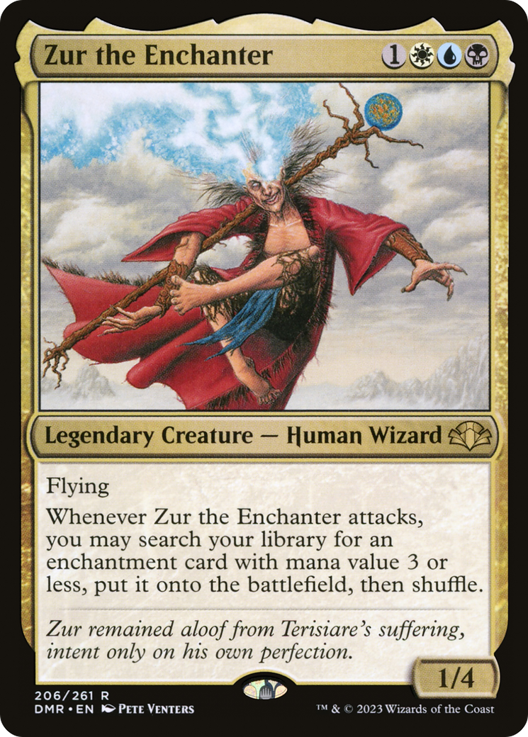 Zur the Enchanter [Dominaria Remastered] Foil