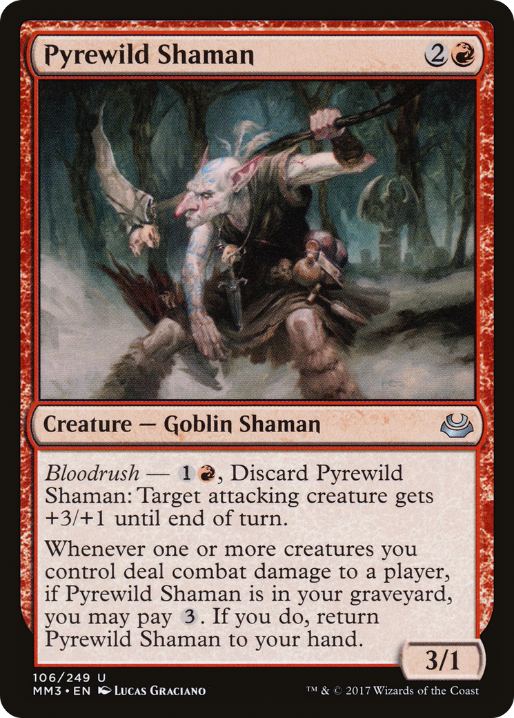 Pyrewild Shaman [Modern Masters 2017] Foil