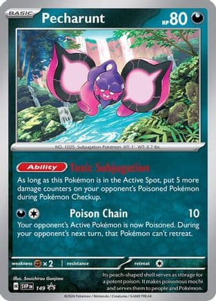 Pecharunt 149- SV Scarlet & Violet Promo Cards Holofoil