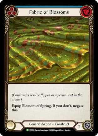Fabric of Blossoms - LSS010 (LSS010) - Flesh and Blood: Promo Cards