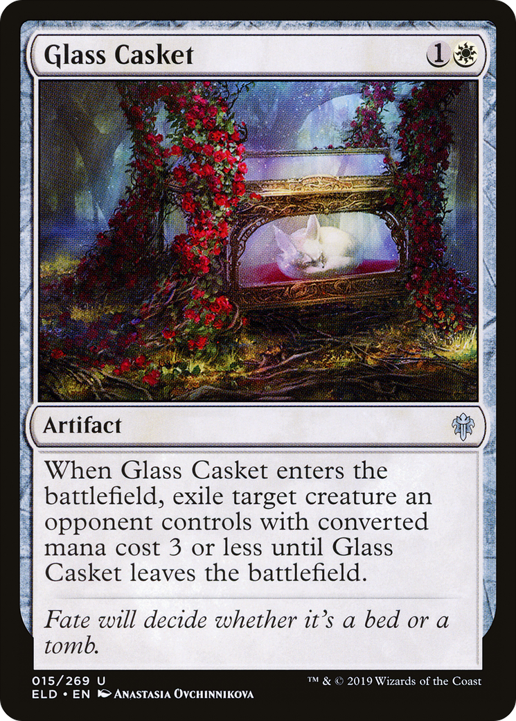 Glass Casket [Throne of Eldraine] Foil
