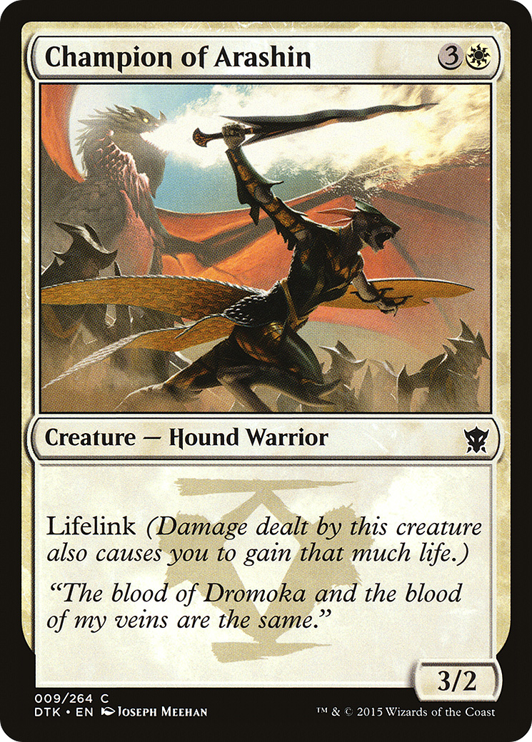 Champion of Arashin [Dragons of Tarkir] Foil