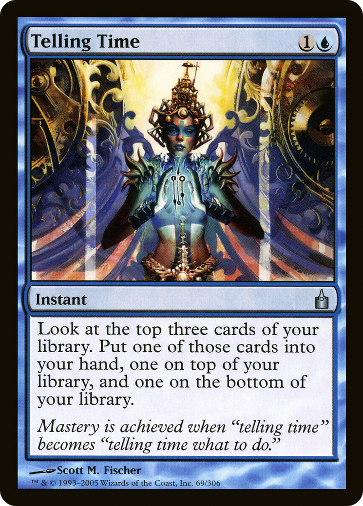 Telling Time [Ravnica: City of Guilds] Foil