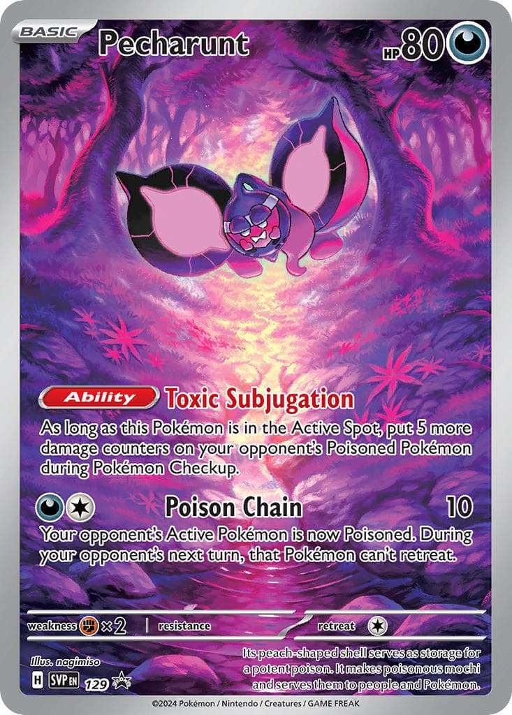 Pecharunt 129- SV Scarlet & Violet Promo Cards Holofoil