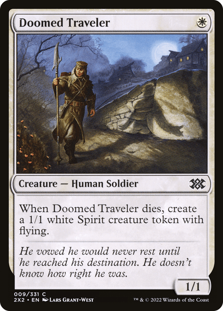 Doomed Traveler [Double Masters 2022] Foil