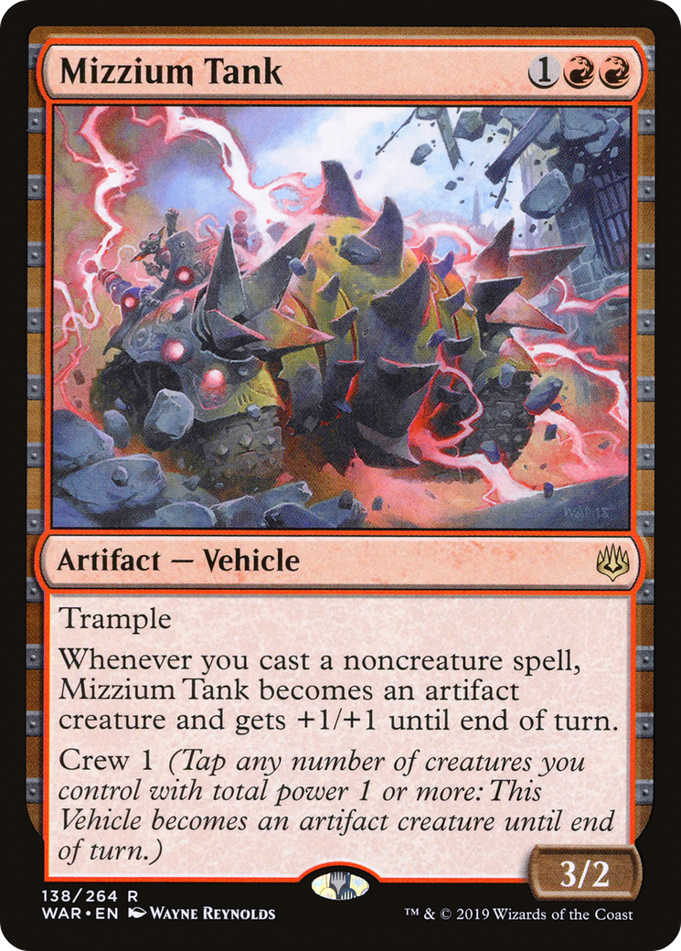 Mizzium Tank [War of the Spark] Foil