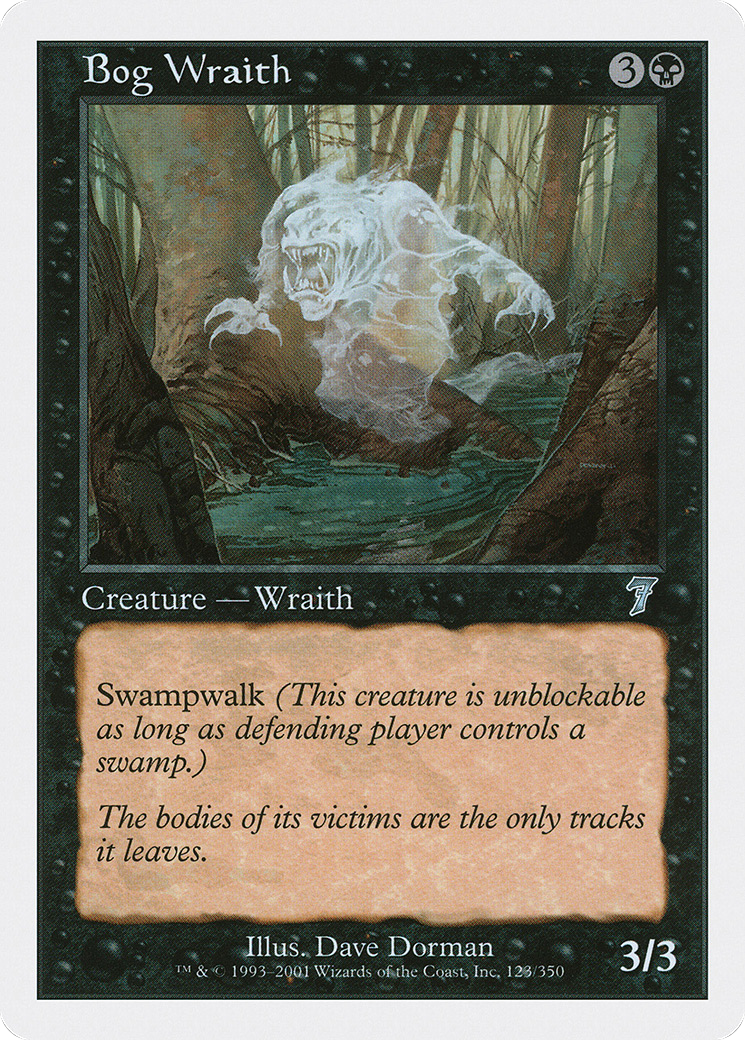 Bog Wraith [Seventh Edition] Foil