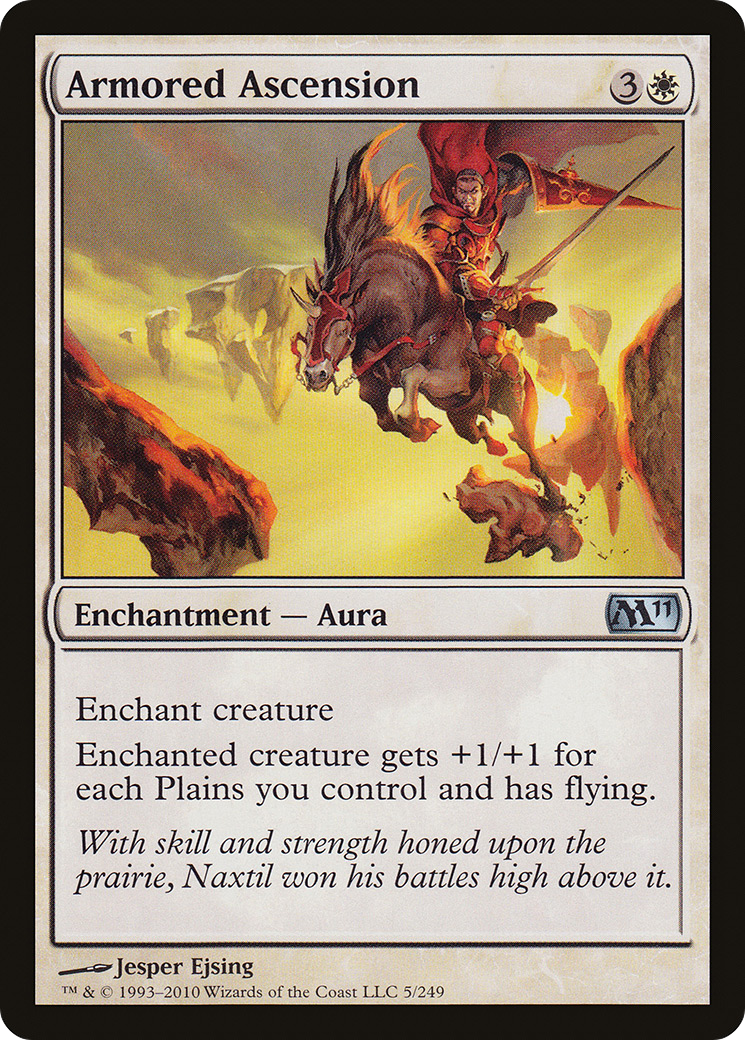 Armored Ascension [Magic 2011] Foil