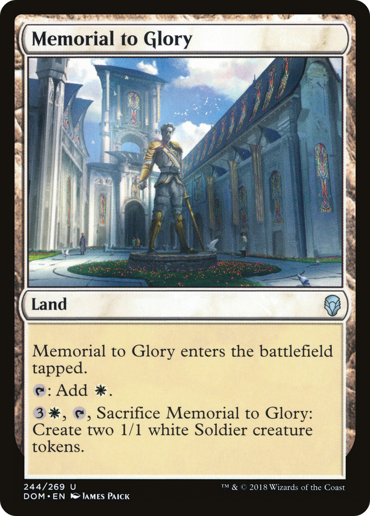 Memorial to Glory [Dominaria] Foil