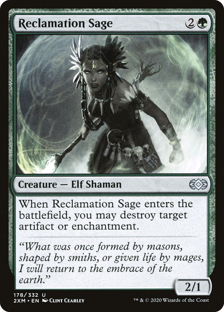Reclamation Sage [Double Masters] Foil