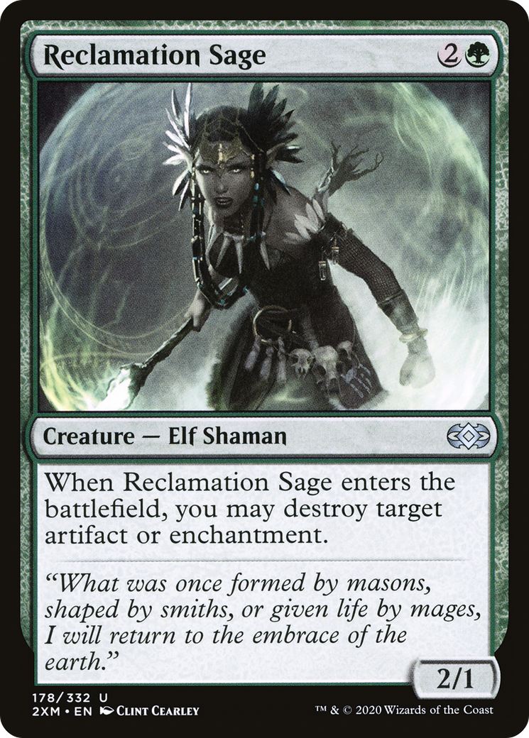 Reclamation Sage [Double Masters] Foil