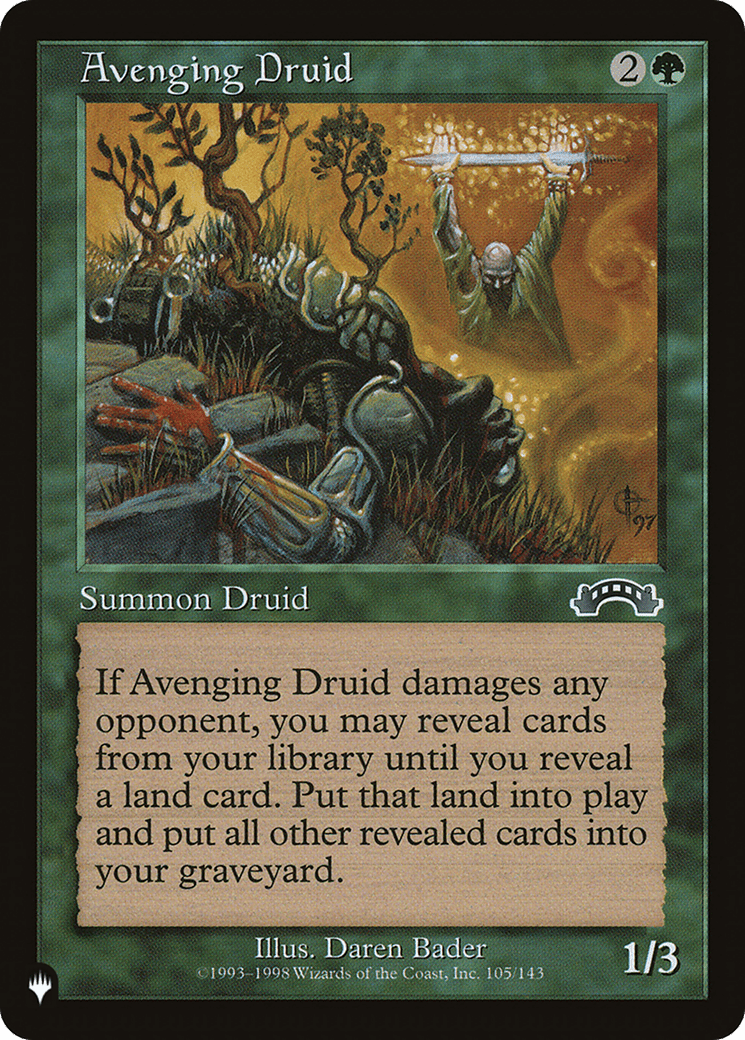 Avenging Druid |  (EXO-105) [The List]