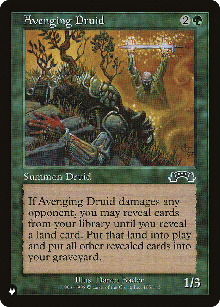 Avenging Druid |  (EXO-105) [The List]