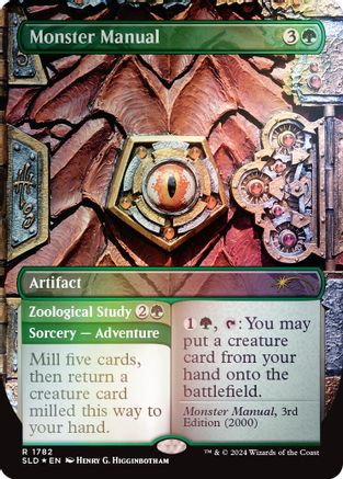 Monster Manual (Rainbow Foil) (1782) [Secret Lair Drop Series]  Foil