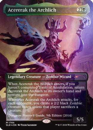 Acererak the Archlich (Rainbow Foil) (1784) [Secret Lair Drop Series]  Foil