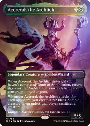 Acererak the Archlich (Rainbow Foil) (1784) [Secret Lair Drop Series]  Foil