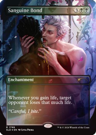 Sanguine Bond (Rainbow Foil) (1799) [Secret Lair Drop Series]  Foil
