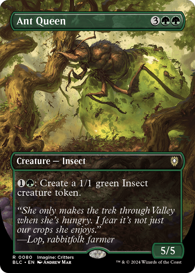 Ant Queen (Borderless) [Bloomburrow Commander]