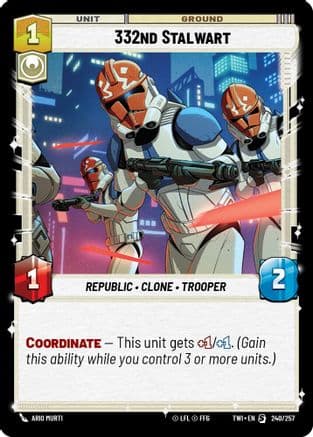 332nd Stalwart |  (240/257)  [Twilight of the Republic]