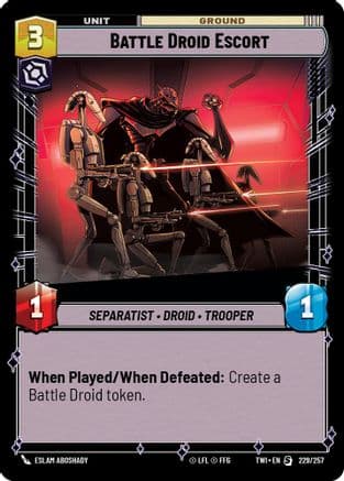 Battle Droid Escort |  (229/257)  [Twilight of the Republic]