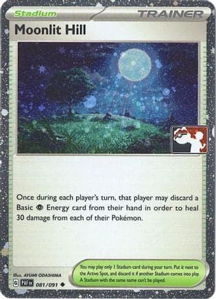 Moonlit Hill (Cosmos Holo) 081/091 - Prize Pack Series Cards Holofoil