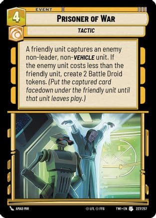 Prisoner of War | Foil (227/257)  [Twilight of the Republic]