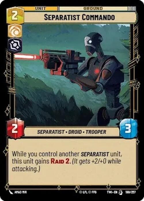 Separatist Commando |  (180/257)  [Twilight of the Republic]