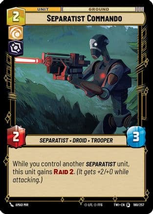 Separatist Commando |  (180/257)  [Twilight of the Republic]