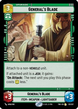 General's Blade |  (121/257)  [Twilight of the Republic]
