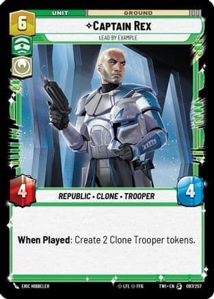 Captain Rex - Lead by Example |  (097/257)  [Twilight of the Republic]
