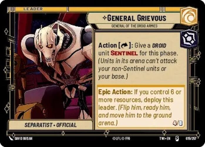General Grievous - General of the Droid Armies |  (015/257)  [Twilight of the Republic]