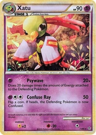 Xatu (Cracked Ice Holo) 011/95 - Blister Exclusives Holofoil