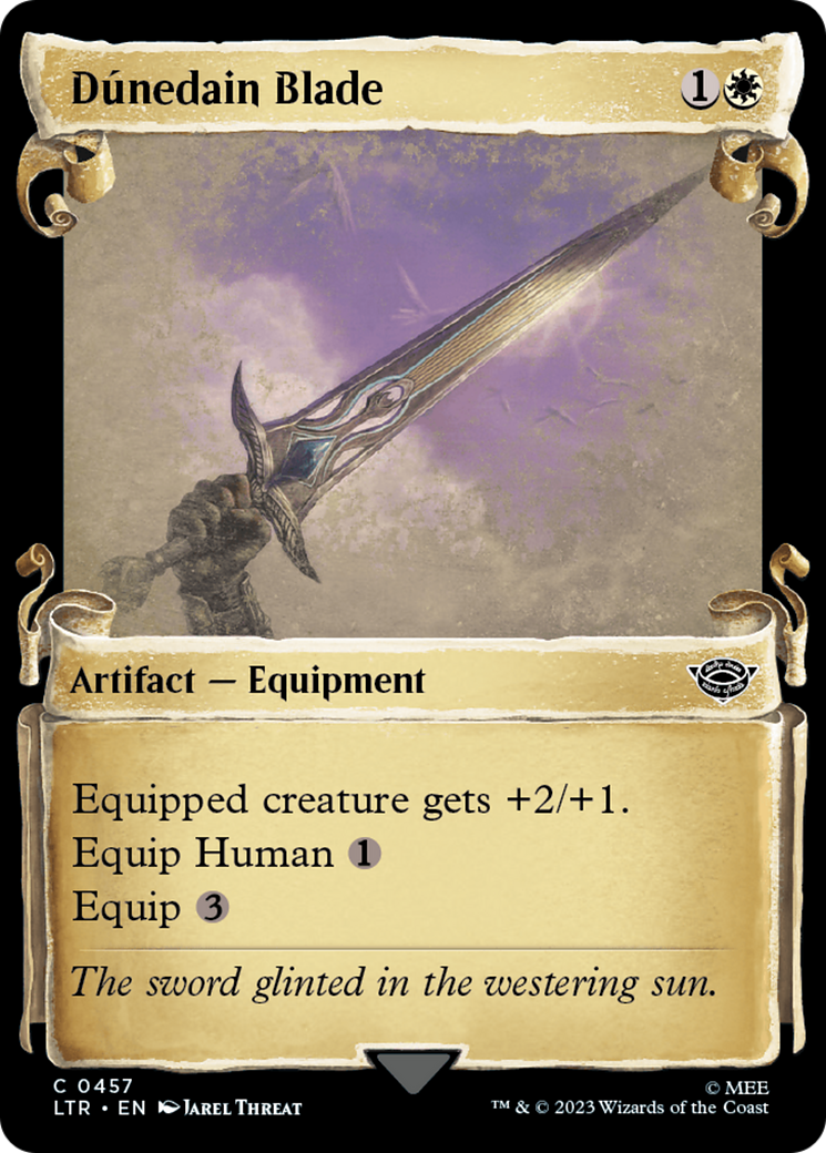 Dunedain Blade [The Lord of the Rings: Tales of Middle-Earth Showcase Scrolls] Foil