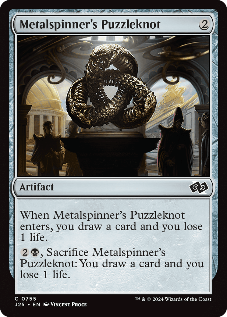 Metalspinner's Puzzleknot (J25-755) - Foundations Jumpstart