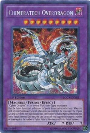 Chimeratech Overdragon [LCGX-EN183] Secret Rare