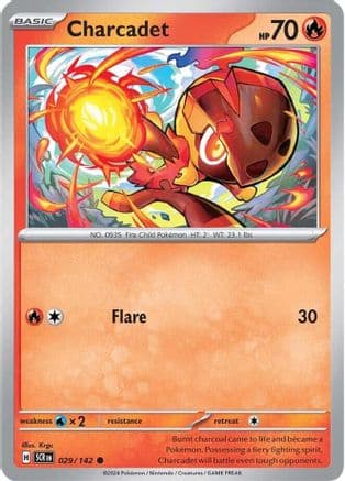 Charcadet 029- SV07 Stellar Crown Reverse Holofoil