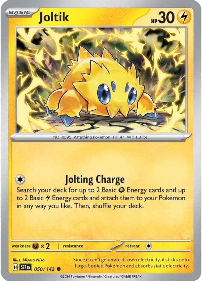 Joltik 050/142 - SV07 Stellar Crown Reverse Holofoil