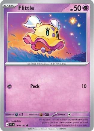 Flittle 068- SV07 Stellar Crown Reverse Holofoil