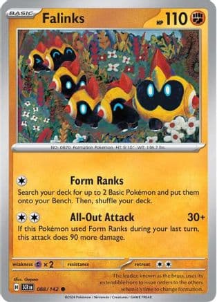 Falinks 088- SV07 Stellar Crown Reverse Holofoil