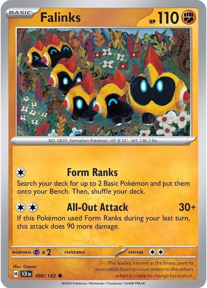 Falinks 088- SV07 Stellar Crown Reverse Holofoil