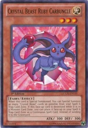 Crystal Beast Ruby Carbuncle [LCGX-EN155] Common