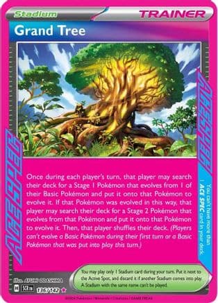 Grand Tree 136- SV07 Stellar Crown Holofoil