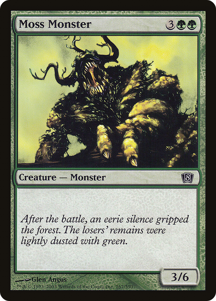 Moss Monster [Eighth Edition] Foil