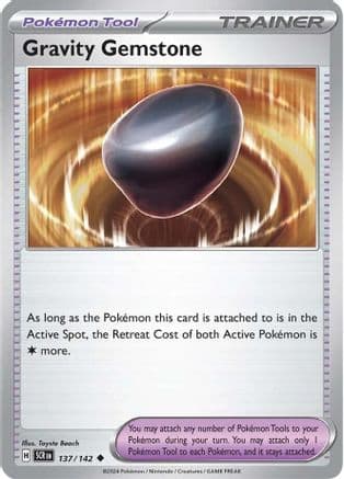 Gravity Gemstone 137- SV07 Stellar Crown Reverse Holofoil