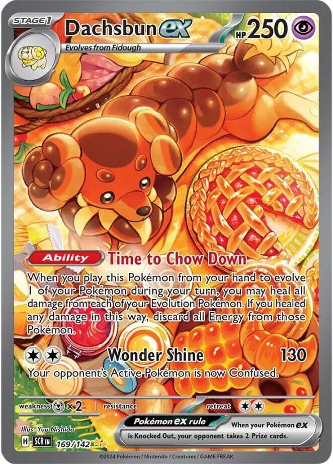 Dachsbun ex 169/142 - SV07 Stellar Crown Holofoil
